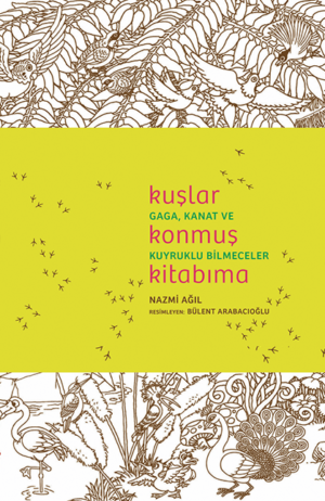 KUŞLAR KONMUŞ KİTABIMA GAGA, KANAT VE KUYRUKLU BİLMECELER (30 ÇIKARTMA, 1 BOYAMA POSTERİ, QR KODLU KUŞ SESLERİ)